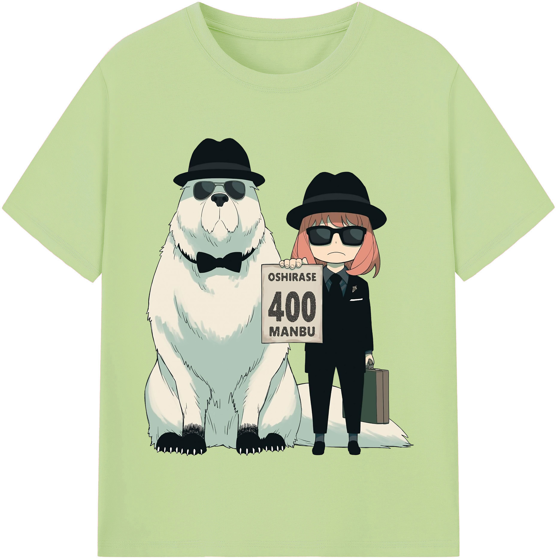 （画像用） SPY×FAMILY间谍家家酒 綿100％半袖Tシャツ（フロントプリント）